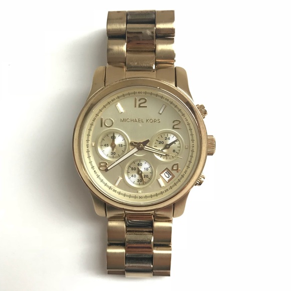 Michael Kors Accessories - Michael Kors Gold-Tone Watch